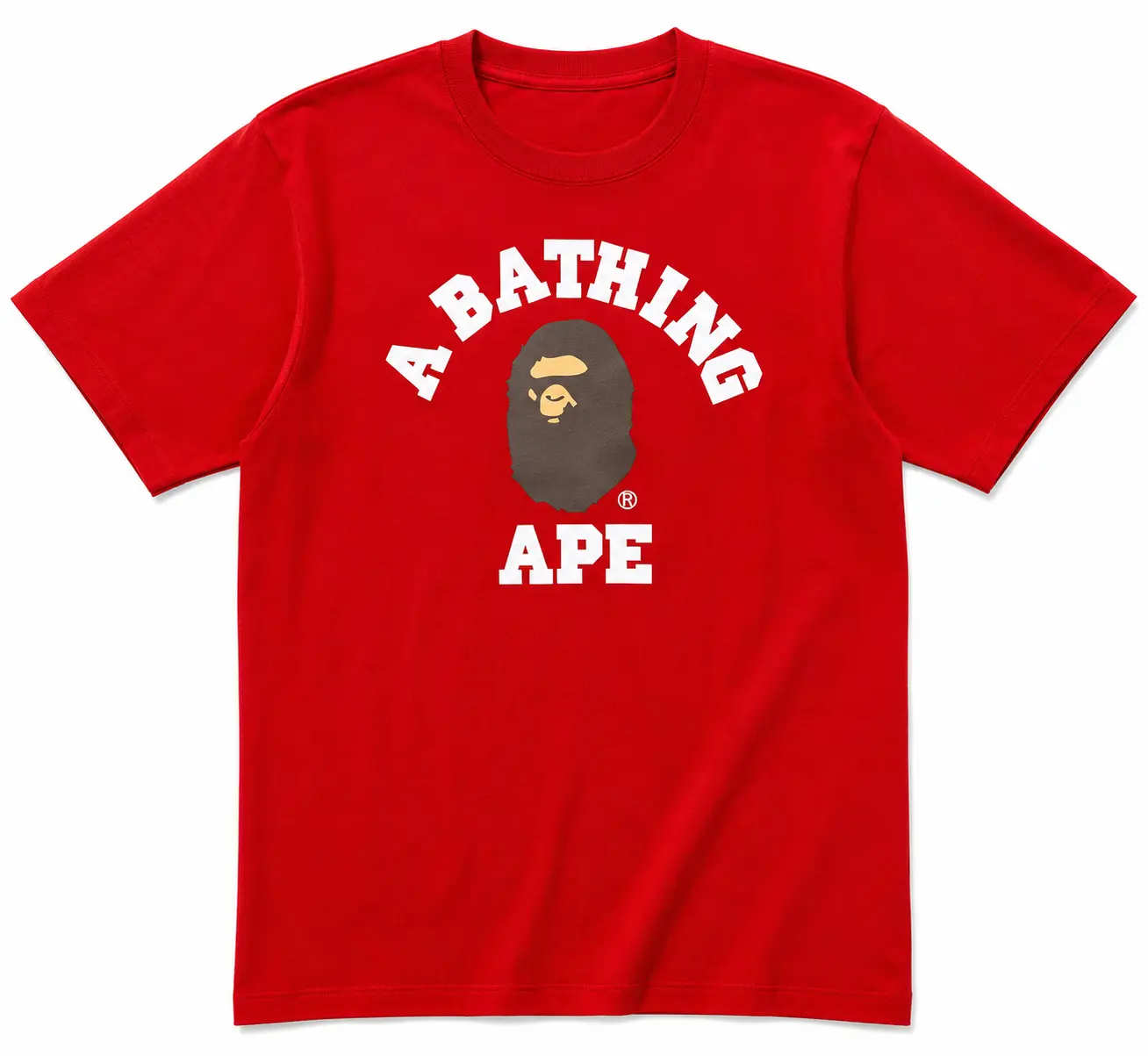 BAPE College Graphic Tee, Streetwear Shirt