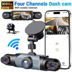 Dash Cam 1080P Front Rear and Inside Dash Camera for Cars, 360°   View Full Coverage, Control, Super Night Vision, Loop Recording & Backup Camera, Card IncludedXXUNIVERSE GOODS10