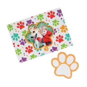 Paw Print Picture Frame Magnets