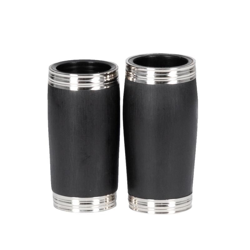 Beginner Bb Clarinet – 17 Keys Black Clarinet with 2 Mouthpieces & Connector, Easy to Learn，clarinet player Chrome Durable Oboe Instrument Bamboo Flute Fathersdaygift