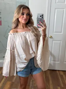 Bell bottom Sleeve Top