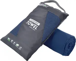Microfiber 48"x24" Towel Perfect Travel & Gym & Camping Towel. Quick Dry - Super Absorbent - Ultra Compact - Lightweight. Suitable for Trip, Beach, Shower, Backpacking, Pool