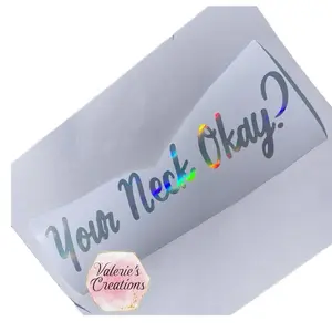 “Your Neck Okay?” 10x2 Truck Decal