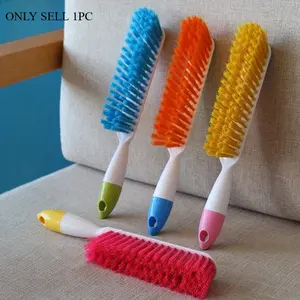 Soft Bristle Bed Brush, Long Handle Cleaning Brush, Multifunctional Cleaning Tool for Bed, Sofa, Carpet, Home Care Supplies