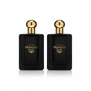 Avon Mesmerize Black for Him Eau de Toilette Spray 3.4 fl oz (100 mL) – 2 Pack
