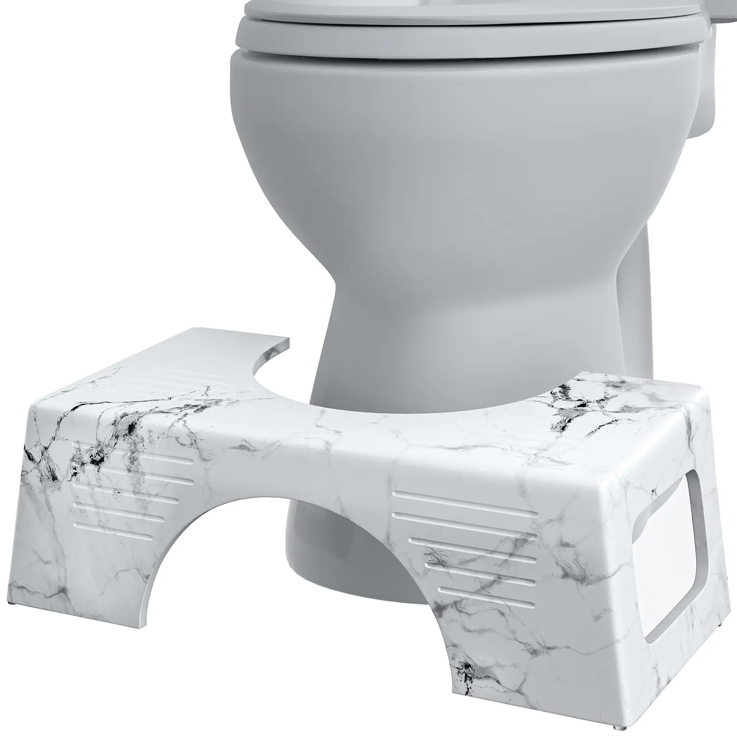 Squatty Potty Carrara Marble Toilet Stool