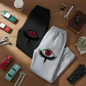 Anime Uchiha Itachi Eye Sasuke NARUTO Unisex Anime Print Sweatpants - Trendy Top Sweatpants, Unisex Cotton Graphic Casual Sweatpants, Perfect Gift for Him & Her, Best Gift SS OGB9Z