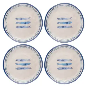 Sardines Melamine Salad Plates