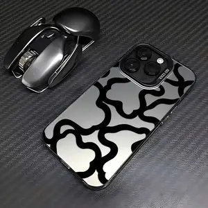 Fashion Art Minimalist Line Phone Case for iPhone 17 16 15 14 13 12 11 Pro Max X XR XS MAX 8 7 Plus Anti-Drop Matte Back Cover Mobile phone accessories