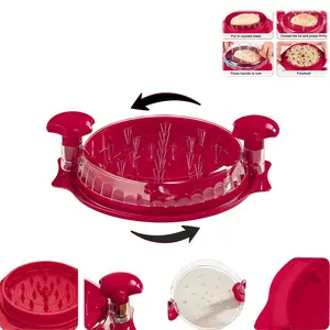 2026 Upgraded Chicken Shredder Tool Twist, Visible Meat Shredder Machine for Chicken Breast Beef Pork, No-Slip Strip & Ergonomic Handle, BPA Free