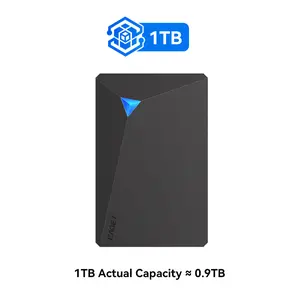 EAGEAGET USB 3.0 Portable External Hard Drive 1TB/500GB/320GB/250GB external game storage Ultra Slim Shockproof High-Speed  transmission Plug & Play Reliable Backup Students Gamers Office Workers PC Mac Laptop PS4 PS5 Xbox Game Storage Data Backup Drive