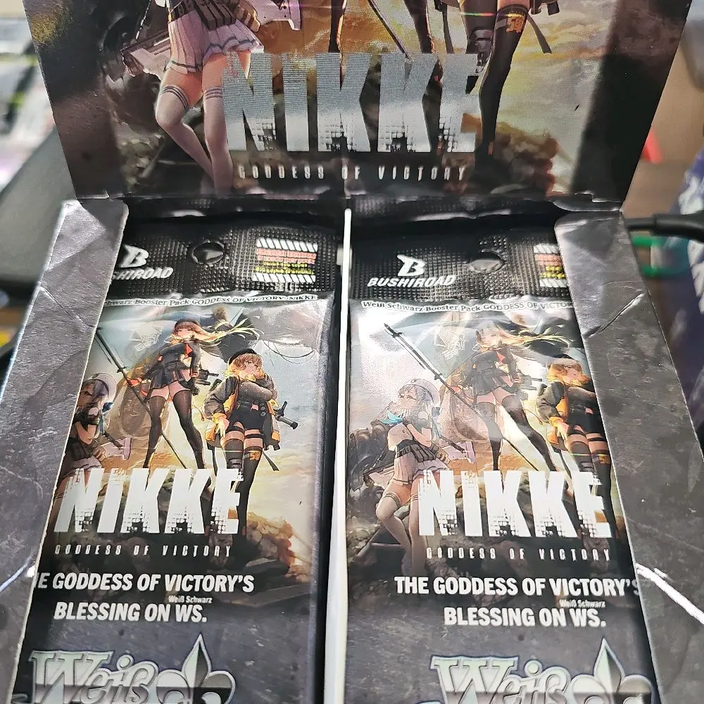 Goddess of Victory's Blessing Nikke WS Collectibles Authentic Sealed TCG Non-Sports Trading Card Pack, Factory-Sealed Trading Card Packs