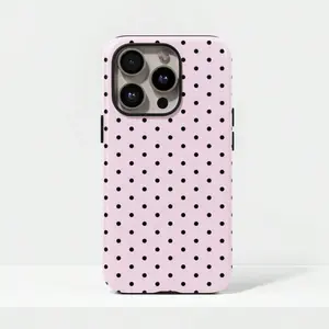 VESPOP Mint Green Polka Dot Phone Case, Cute Y2K Style. Compatible With IPhone 17, 16, 15, 14, 13, 12, 11 Pro Max Plus Models,International Version, Not The Domestic Version