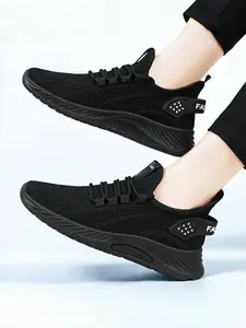 Breathable Mesh Sports Shoes, Comfortable Soft Sole Anti-Slip Running Shoes, Lightweight Fashion Sneakers for Women & Men, Walking Running Sneakers