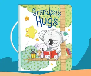 GRANDPA'S HUGS BOARD BOOK (WITH HANDLE)