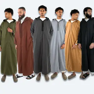 PREMIUM DJELLABA - Men's Moroccan style thobe traditional winter clothing