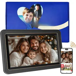 Digital Picture Frame, Frameo 10.1 Inch  WiFi Digital Photo Frame with 1280x800 IPS  Screen, 32GB Storage,  App Sharing, Auto-Rotate,   for Parents Grandparents