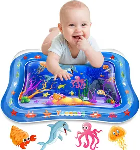 Easter Gift Inflatable Tummy Time Mat Premium Baby Water Play Mat for Infants and Toddlers Baby Toys for 3 to 24 Months, Strengthen Your Baby's Muscles, Portable