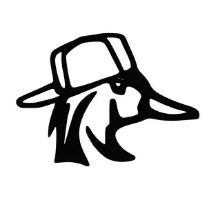 OG Duck with Backwards Hat Decal for Trucks, Cars, and More