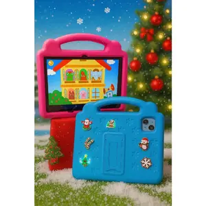 Special Gift for Children - 10.1-Inch Android Tablet, EVA Case, Parental Control, Dual Camera & WiFi Bluetooth, Pritom Educational!Unmatched Kids Tablet: One-of-a-Kind Learning & Fun, The Most Special Gift for Young Learners! with tablet teléfono entertai