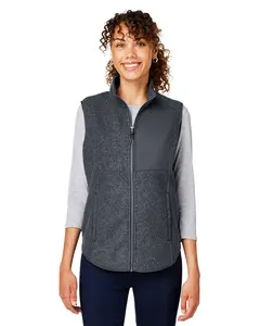 North End Ladies' Aura Sweater Fleece Vest