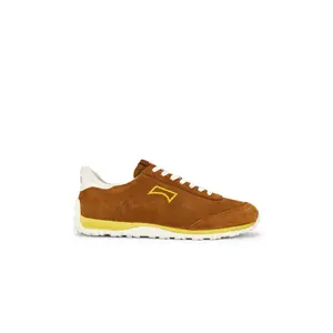 Camper Drift Walk Sneaker in Medium Brown