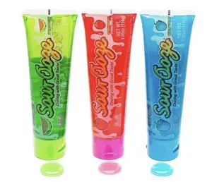 3-Pack Kidsmania Sour Ooze Candy Tubes – Assorted Flavors Snack Sweet