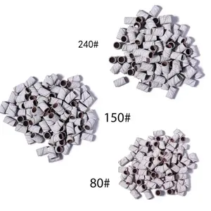 Nails File Sanding Bands 100-Piece Pack for Nail Filing, Manicure and Pedicure Use