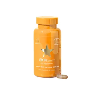 (A)SKINtamin Vegetarian Collagen Pills – Best Collagen Supplement for Women, Supports Skin Firmness & Reduces Wrinkles