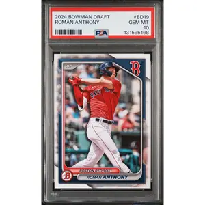 Roman Anthony 2024 Bowman Draft Baseball Rookie Card #BD19 Graded PSA 10 Cert #131595168