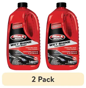 (2 Pack) Black Magic Shine Car Wash