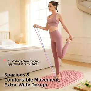 Ergonomic Silicone Foot Pressure Relief Pad with Magnetic Disc,Portable Foot Massage Mat for Home Fitness, Yoga & Daily Comfort