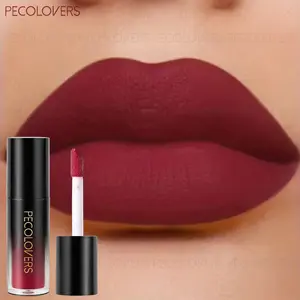 1 Pcs Elegance Velvet Lip Gloss Tint & Lipstick, Natural Matte Lip Makeup, Multiple Colors, High Color Rendering Non-sticky Cup, for All Light Beige Types, Perfect Gifts, Daily Makeup, Lip Liner/stain, Lipstick