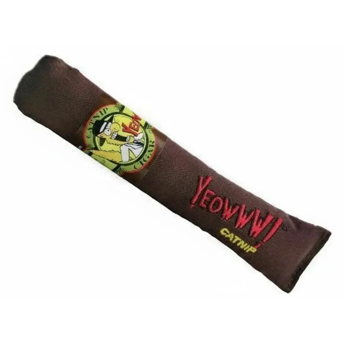 Ducky World Yeowww! Cigar 7" Organic Catnip Kicker for Barn Cats
