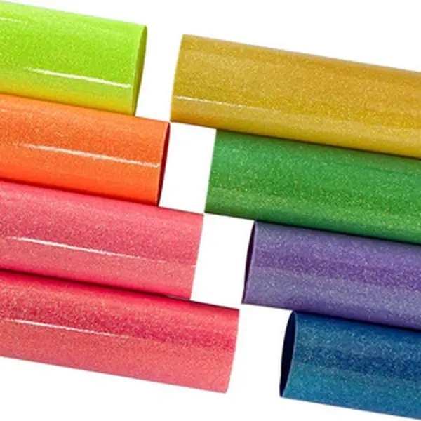8-Pcs Color Shiny Glitter Faux Leather Sheets (8.2"x11.81") - Easy Cut, Ideal for DIY Handmade Crafts, Earrings, Home Decor - US Warehouse Stock, Fast Shipping
