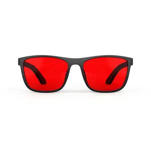 Night Ease Wayfarer Red Lens Glasses
