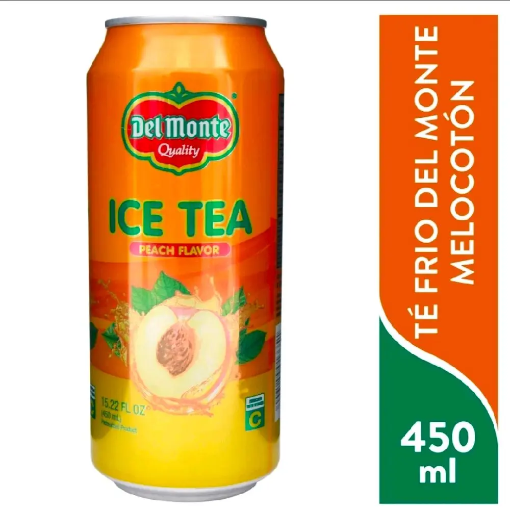 Te Frío Del Monte 2 Botes de 450ml Delicious Flavor From Guatemala