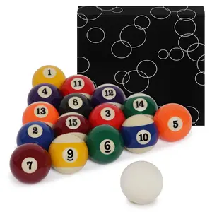 Standard Billiard Pool Ball set Mini-size 1 1/2" Standard Billiard Pool Ball set Mini-size 1 1/2"