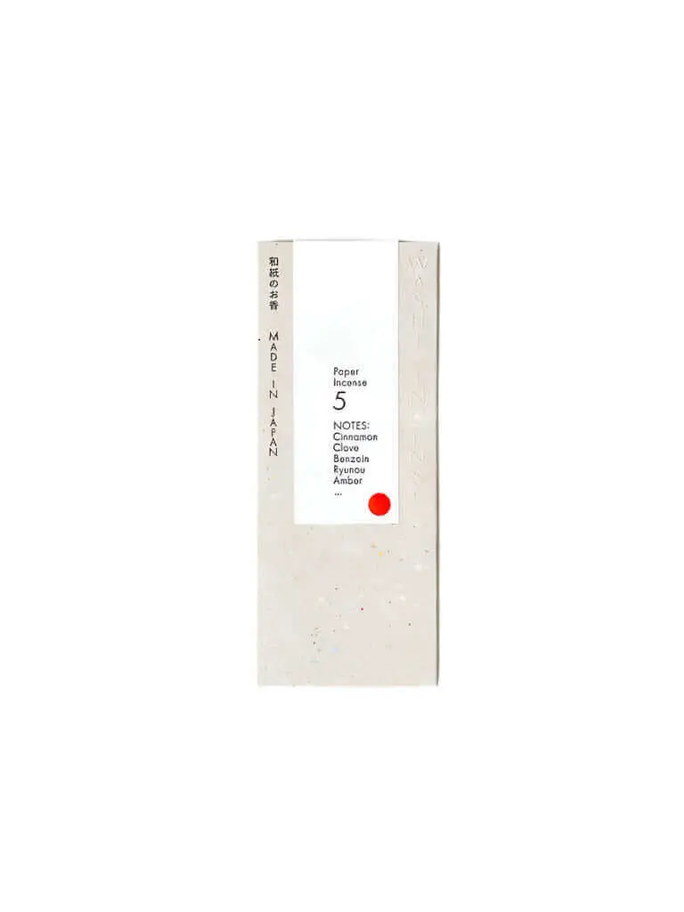 Washi Paper Incense Strips - #5 Smoky Comfort