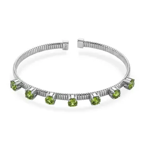 Cuff Bracelet in Stainless Steel 7.25 In