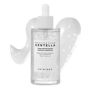 SKIN1004 Madagascar Centella Tone Brightening Capsule Ampoule 100ml - Centella Asiatica Extract & Madecassoside for Hydrated Radiant Glow & Clear Skin Repair - Korean skincare