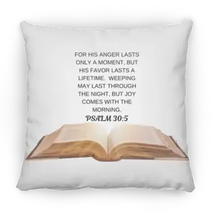 Ultra Soft Polyester Bible Pillow with Vibrant Print - 14.5 x 13.5 inches