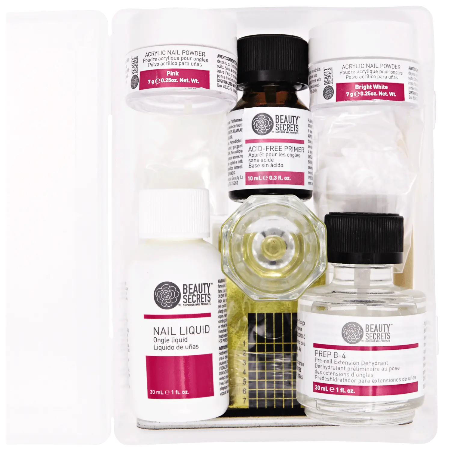 Odorless Acrylic Kit CALI, Ideal for Nail Care, Manicure and DIY Home Nail Projects