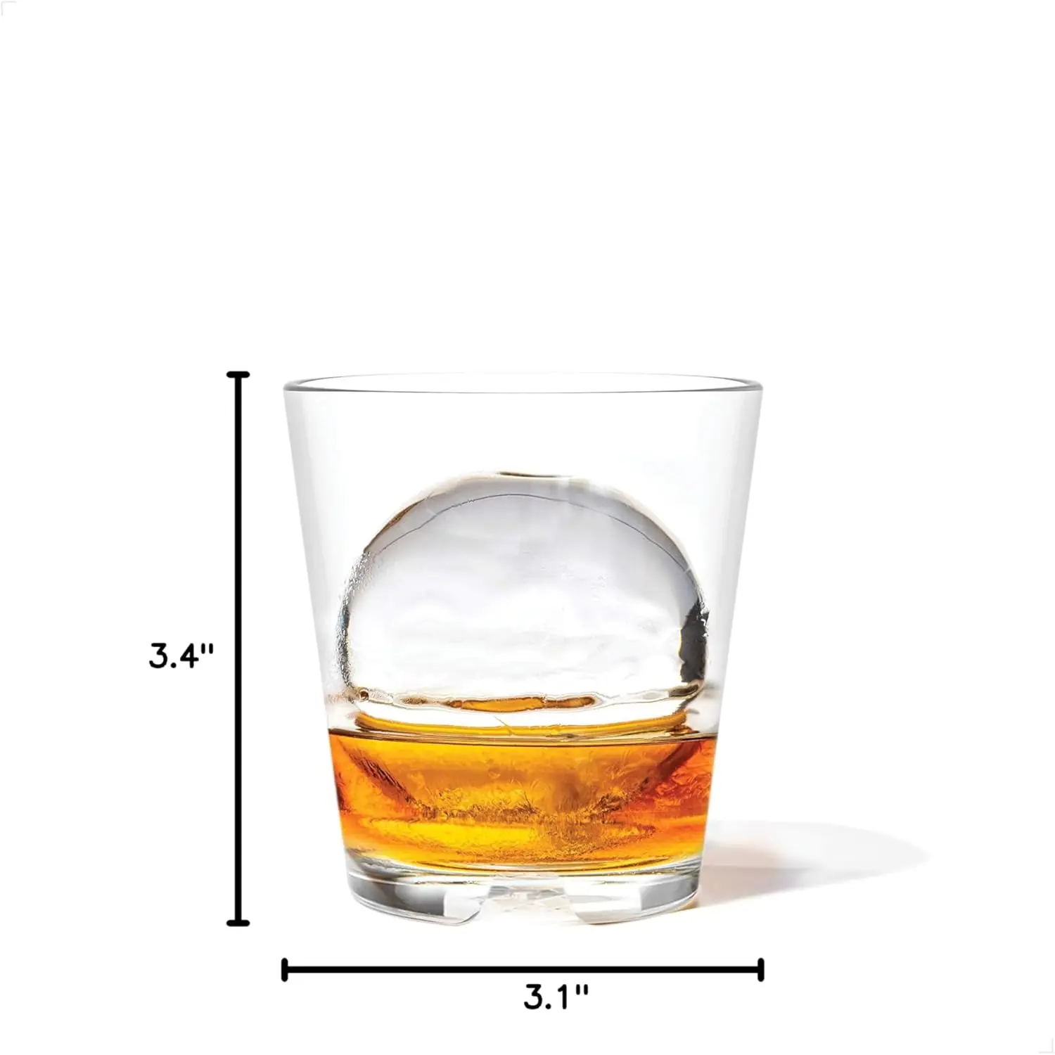 SET OF 24, Premium Quality, Tritan Dishwasher Safe & Heat Resistant Unbreakable Plastic Whiskey Glasses, Clear Drinkware Beverage