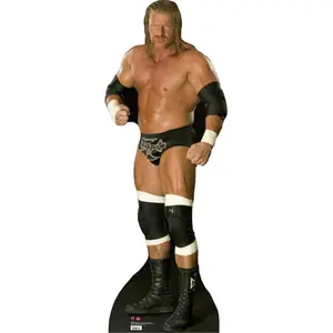 212 MAIN WWE Triple H Advanced Graphics Life-Size Cardboard Stand-Up Cutout, Wall-Mounted Home Decor Accessory