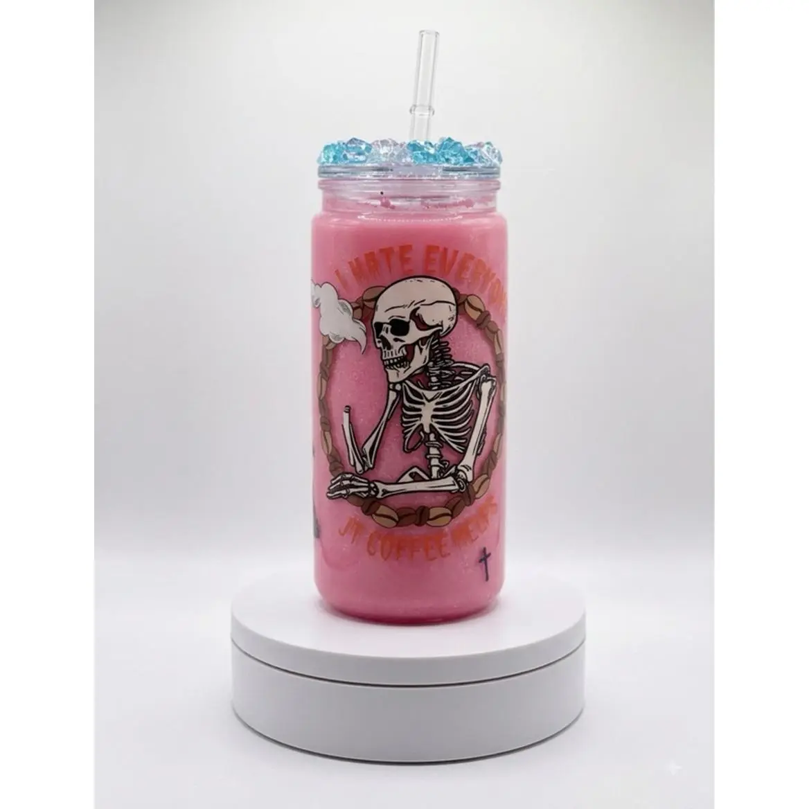 Hallowen Edition 16oz Cup for Horror Lovers Personalized Design Choice Live Purchase $25