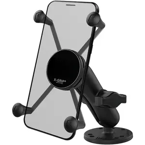 X-Grip  Phone Mount Holder with Drill-Down Base & Medium Arm, Secure Smartphone Cradle for  & Android -B-138-UN10