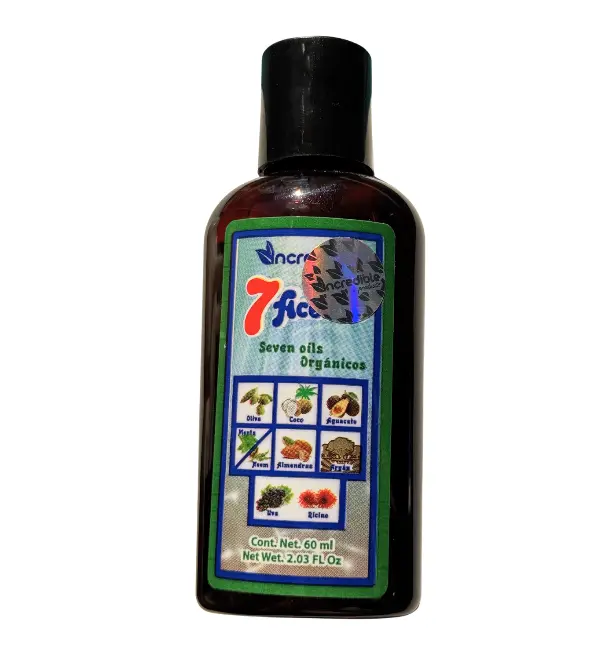 LABS 7 Oils oil- Hydrating Moisturizer for Frizz Control, Shine, All Hair Types, Haircare, 2 oz (with Avocado & Coconut Oil), Olive, Eucalyptus, Blend