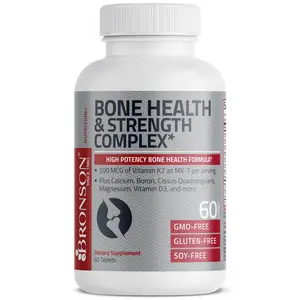 Bronson Bone Health & Strength Complex Formula High Potency Bone Support Formula