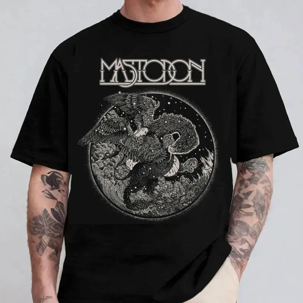 Mastodon Metal T-Shirt, Sludge Progressive Rock Tee, Unisex Streetwear